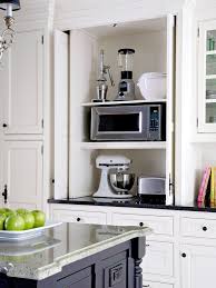 keep small appliances out of sight