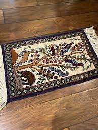 kilim hand knotted wool table rug