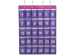 Azdent Numbered Pocket Charts For Classroom Cell Phone