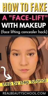 face lift concealer hack tutorial
