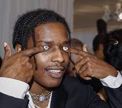 Nail stickers are a quick fix to dressing your nails up with no need for a steady hand or drying time. A Ap Rocky With Eye Nails Pretty Flacko Lord Pretty Flacko Asap Rocky Smile