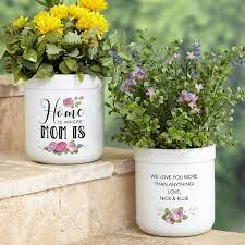 Personalized Outdoor Flower Pot Gifts