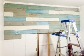 How To Diy Plank Walls With Chalk Paint