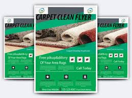 carpet clean flyer