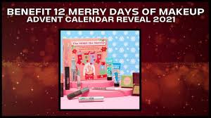 makeup advent calendar reveal 2021