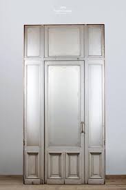 Single Door Etched Glass Panel Frame