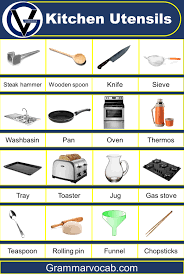 small kitchen tools list uses and
