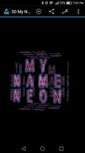 3d my name neon live wallpaper 2 51