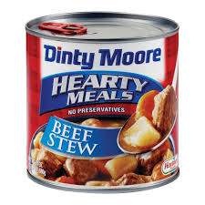 Pour can of dinty moore stew over batter and again. Dinty Moore Hearty Meals Beef Stew 20oz Dinty Moore Beef Stew Hormel Recipes Food