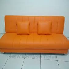 jual sofa orange terbaik harga murah