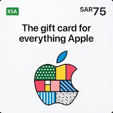 apple itunes gift card sar 75 ksa