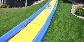 When carrier saw neighborhood kids racing over and traffic on his street getting the slip 'n slide remains on sale with the standard cautions that it should only be used by kids, though that hasn't prevented adults from trying it out. Target Is Selling A 20 Foot Waterslide For Endless Hours Of Summer Fun