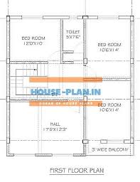 30x30 House Plan With Dining Room 2