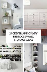 Wall Storage Shelves Bedroom Storage
