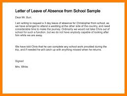 leave absence college letter letterf application sample for MAGOR INFO