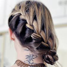 Continue adding hair into the french braid until you reach the area of your jawline and then with some simple braiding techniques and hair pins, it is amazing what you can achieve when styling you might find french braid hairstyles to be quite flattering. 26 Graceful Reverse French Braid Styles Slodive