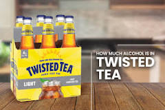 How much vodka is in Twisted Tea?