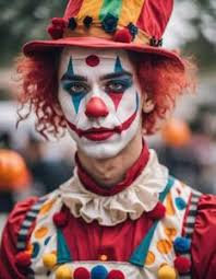 free clown halloween costume fancy