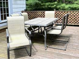 Hampton Bay Outdoor Table With 6 Chairs