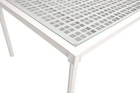 Quadratl Glass Top Dining Table