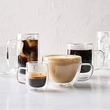 Double Wall Glass Coffee Mugs Glass