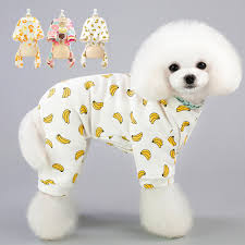 dog jumpsuit soft cotton pyjamas cat