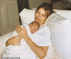 Pfeiffer and lucas hedges star in azazel jacobs film that undercuts its polished stateliness with quiet dark humor. Michelle Pfeiffer Posts A Lovely Throwback Post To When She Had Just Given Birth To One Of Her Kids Daily Mail Online