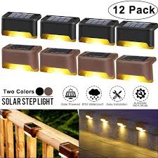 upgrade outdoor solar deck lights