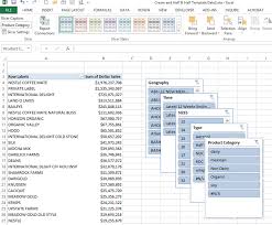Excel 2010 2013 Data Slicers Taking Pivot Tables To A New