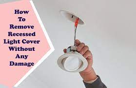 How To Remove Recessed Light Cover