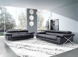 513 modern italian leather sofa set