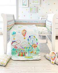 Multicoloured Baby Bedding