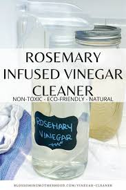 vinegar cleaner rosemary infused
