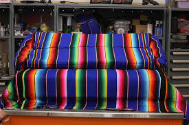 Mexican Blanket Car Interior Diy