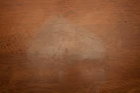 white heat stains from a wood table