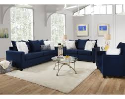 indigo blue sofa and loveseat set