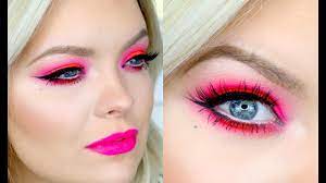 neon makeup tutorial misstiffanykaee