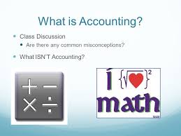 Introduction To Accounting Baf3m What Is Accounting Class