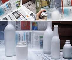 How To Paint Glass Bottles