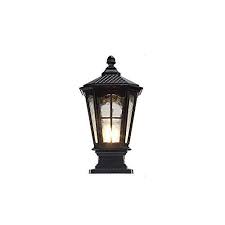 traditional outdoor post light pier