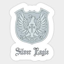 The silver scroll activating this quest is located on a small island. Silver Eagle Badge Black Clover Black Clover Anime Asta Eagle Manga Sticker Teepublic