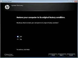 Hp recovery manager is a disaster recovery solution that can be easily installed and will help you retrieve your data and take care of the backups on your hp laptop running windows 7. Hp Pcs Performing An Hp System Recovery Windows 7 Hp Customer Support