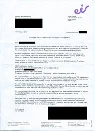 A proof of identification can be a passport, driving license, or an eu national identify card. Eir Piracy Letter Ireland
