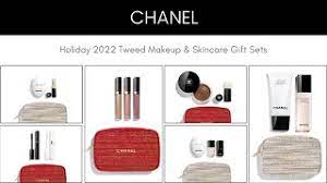 chanel holiday 2022 tweed makeup