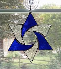 Stained Glass Star Suncatcher Star Of