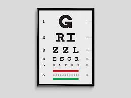 Eye Exam Chart By Cedric Cummings On Dribbble
