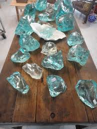 Reclaimed Glass Chunks From Old Nj