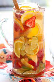 easy white sangria spend with pennies