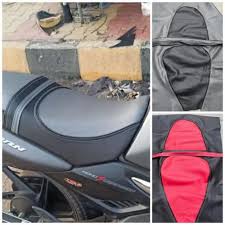 Checks Belt Top Rexin For Bike Seat At