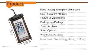 waterproof pouch phone bag case cover